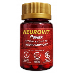 NEUROVIT POWER VITAMIN B COMPLEX NEURO SUPPORT DIETARY SUPPLEMENT 30 FILM-COATED TABLETS